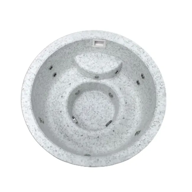 Spa circular em mosaico Tiled 109 para 5 pessoas | Hidromassagem elegante 2