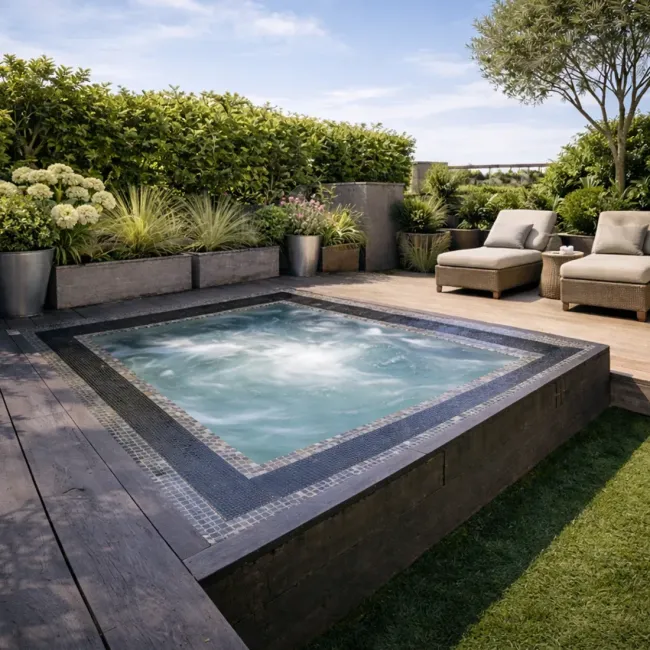 Spa a mosaico incassato Tiled 300 per 8 persone | Relax e benessere