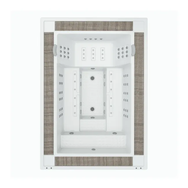 Kauai suorakaiteen muotoinen 7 hengen kylpylä | Aquavia Spa 2