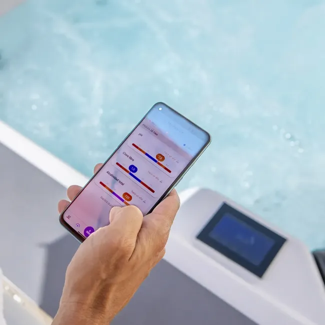 Mobile application to control the Spa or Jacuzzi - Aquavia Spa