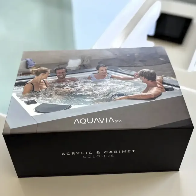 Aquavia sample kit | Spa colours and finishes