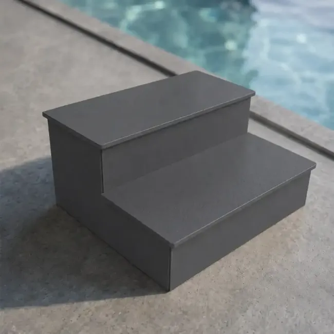 Premium Graphite hot tub Steps | Safe and comfortable access