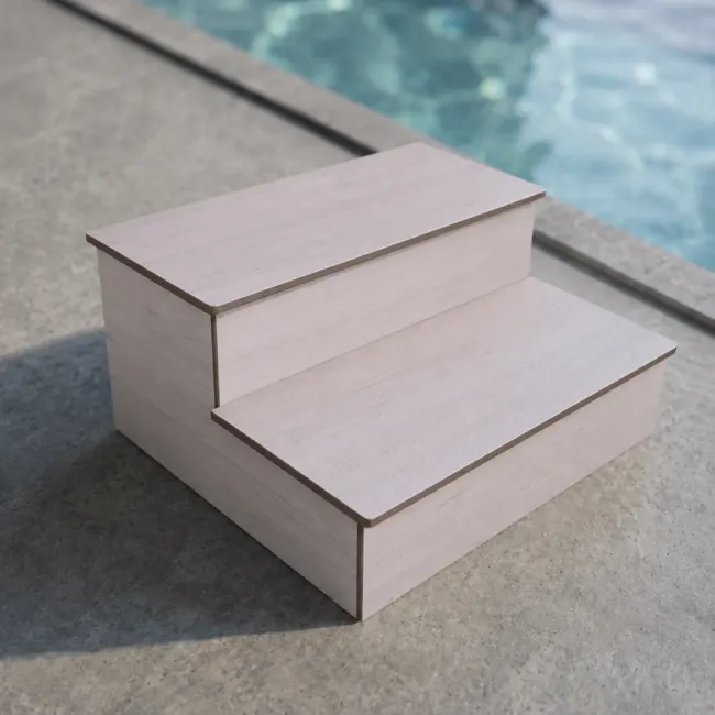 Butterfly hot tub steps | Comfortable and stable access to your spa