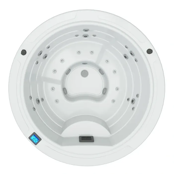 Vestavěná vířivka Round 2 , jacuzzi pro 5 osob - Aquavia Spa