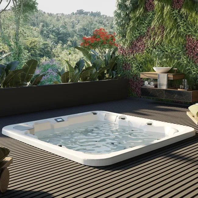 Spa Mallorca , built-in jacuzzi for 6 people - Aquavia Spa