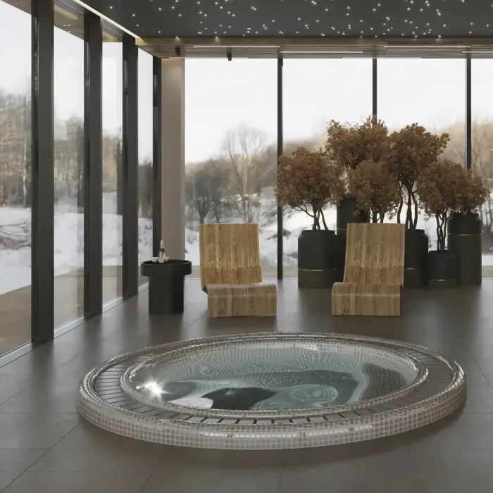 Kruhová vířivka Oasis 40 , jacuzzi pro 6 osob - Aquavia Spa