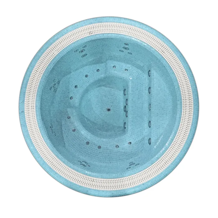 Kruhová vířivka Oasis 40 , jacuzzi pro 6 osob - Aquavia Spa