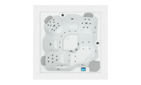 Cube Ergo Spa, εσωτερικό και εξωτερικό τζακούζι 5 θέσεων - Aquavia Spa
