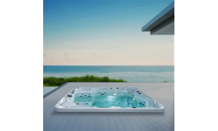 Aqua 8 Spa, wbudowane jacuzzi dla 5 osób - Aquavia Spa