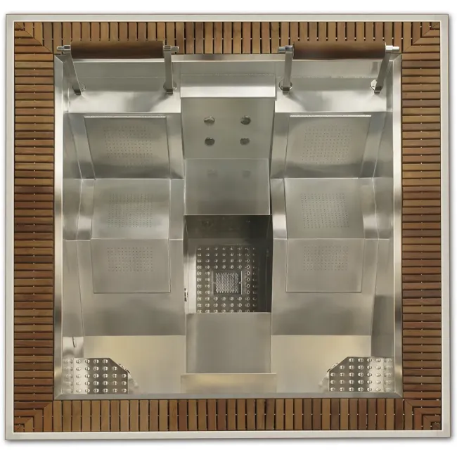 Lineon Spa, jacuzzi ze stali nierdzewnej dla 4 osób - Aquavia Spa 2