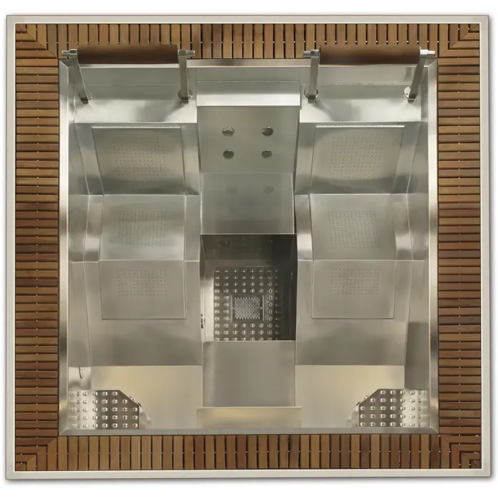 Lineon Spa, nerezová vířivka pro 4 osoby - Aquavia Spa