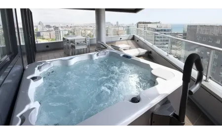 Αξεσουάρ για Aquavia SPA | Μπάρα πρόσβασης σπα
