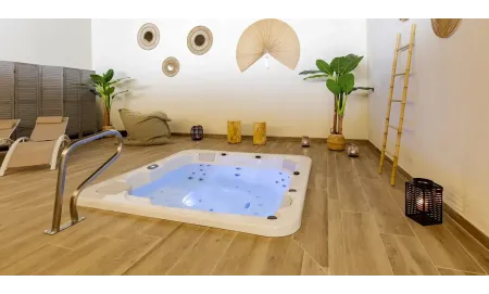 Αξεσουάρ για Aquavia SPA | Ενσωματωμένη μπάρα πρόσβασης στο σπα