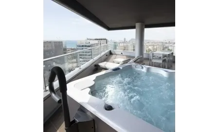 Αξεσουάρ για Aquavia SPA | Μπάρα πρόσβασης σπα