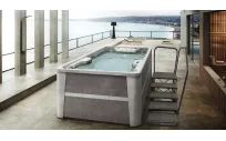 Accesorio para los SPAS de Aquavia | Escalera de acceso Swimspa