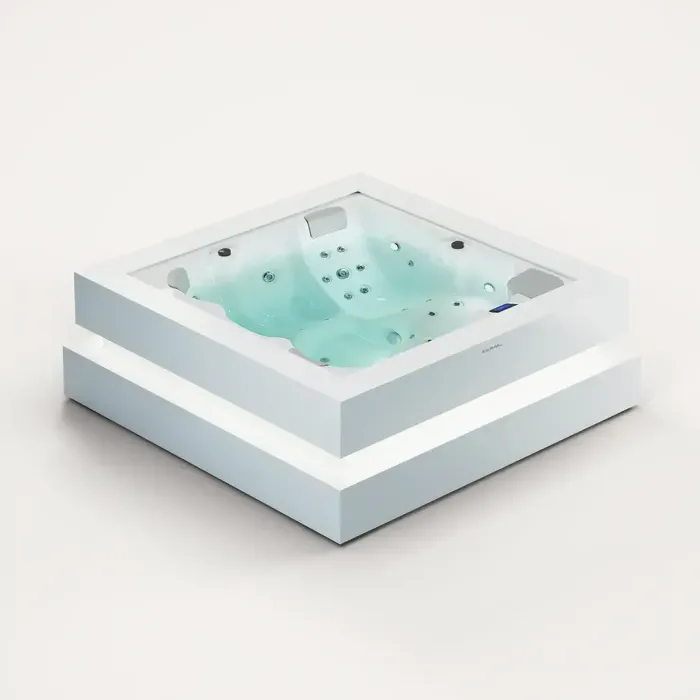 Cube Ergo Spa, εσωτερικό και εξωτερικό τζακούζι 5 θέσεων - Aquavia Spa