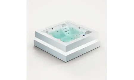 Cube Ergo Spa, εσωτερικό και εξωτερικό τζακούζι 5 θέσεων - Aquavia Spa