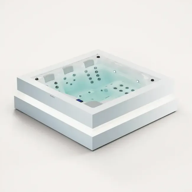 Serenity Spa, 5-seater indoor and outdoor jacuzzi - Aquavia Spa