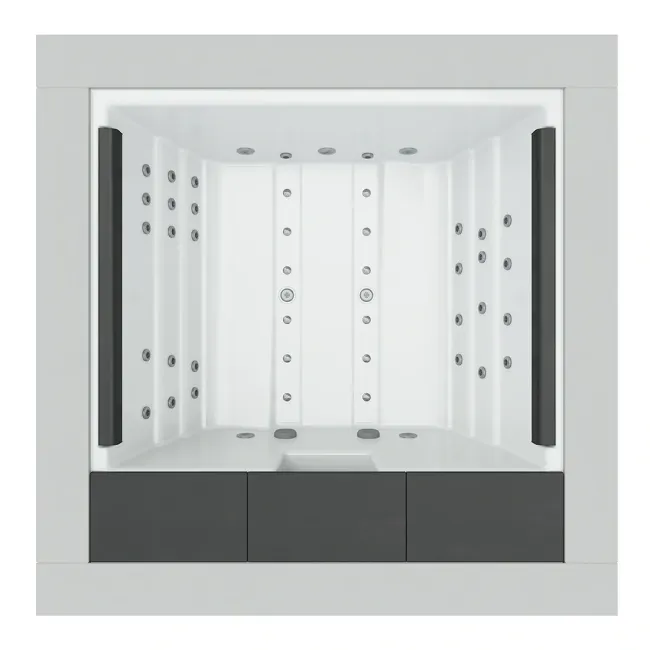 Spa Cube , vířivka pro 4 osoby, vnitřní a venkovní - Aquavia Spa 2