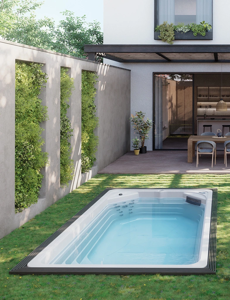 SpaVita◆サッキー◆ Swimspa Sky pentru gradina ta